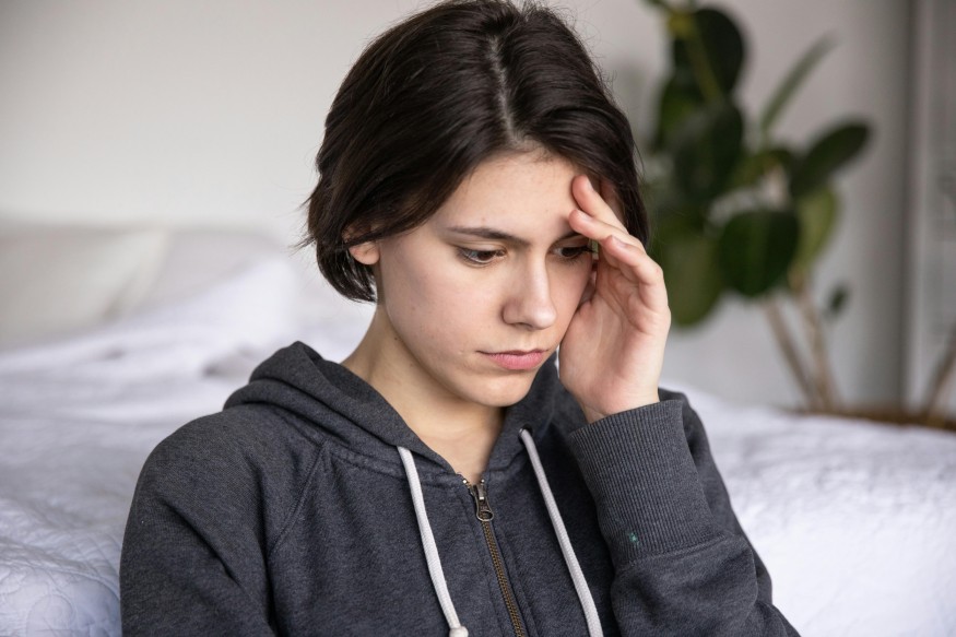 Concern woman
