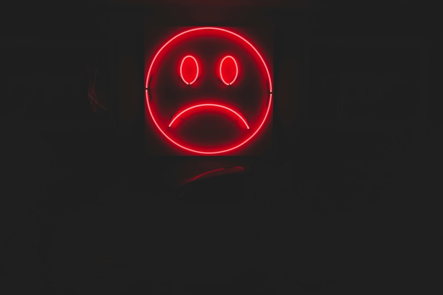 sad emoji dark