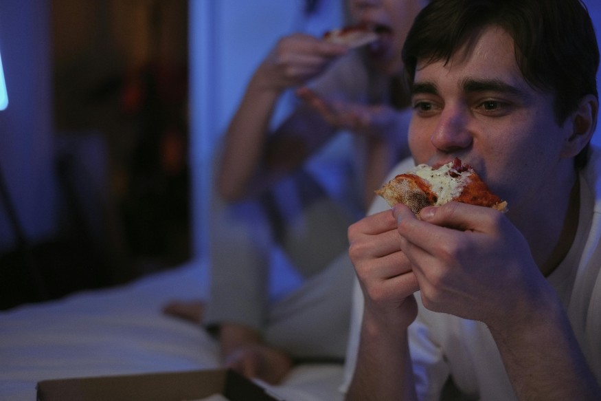 guy eating
