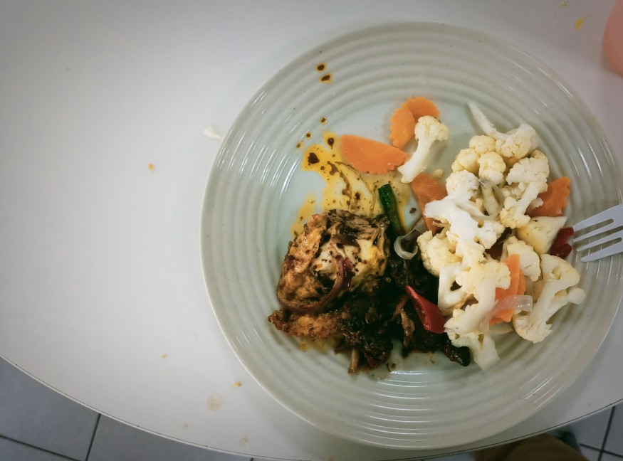 food on a plate