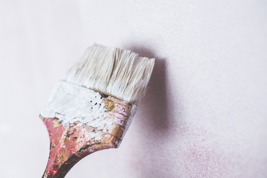 painting a wall