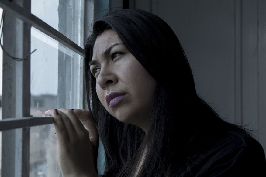Woman suffers postpartum depression