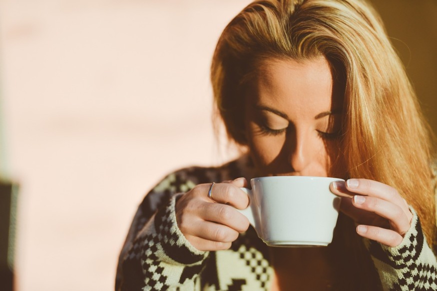 coffee drinking