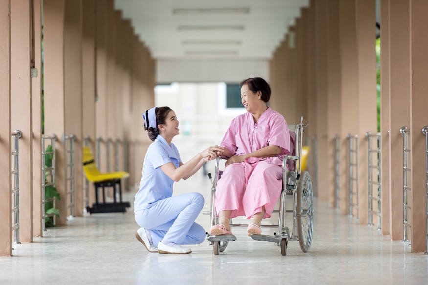 Parkinson's patient and caregiver